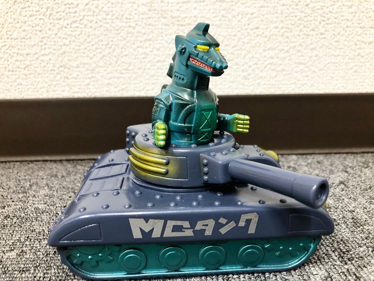 yuuuuuuk94's tweet photo. 色合いが最高すぎる🥰
#キャラクティックス #ヘドラタンク #MGタンク #charactics_official #charactics #ヘドラ #godzilla #mechagodzilla #hedorah #怪獣 #kaiju #ソフビ #sofubi #東宝 https://t.co/jmyfTqp3vE