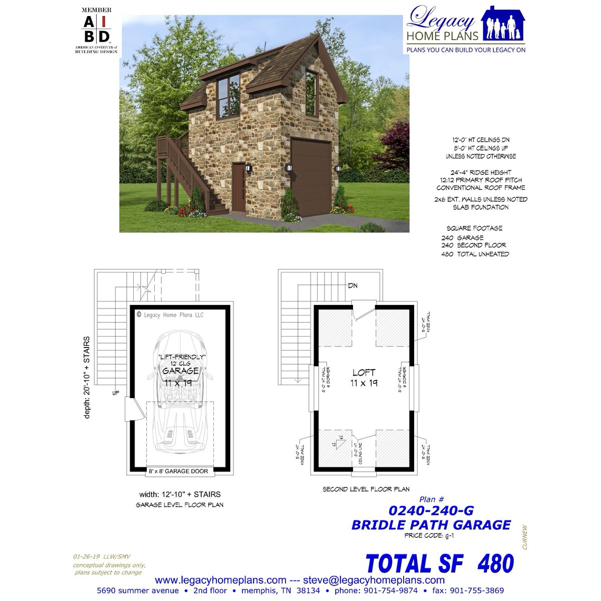 101 House Plans with a Garage, image size:1200x1200