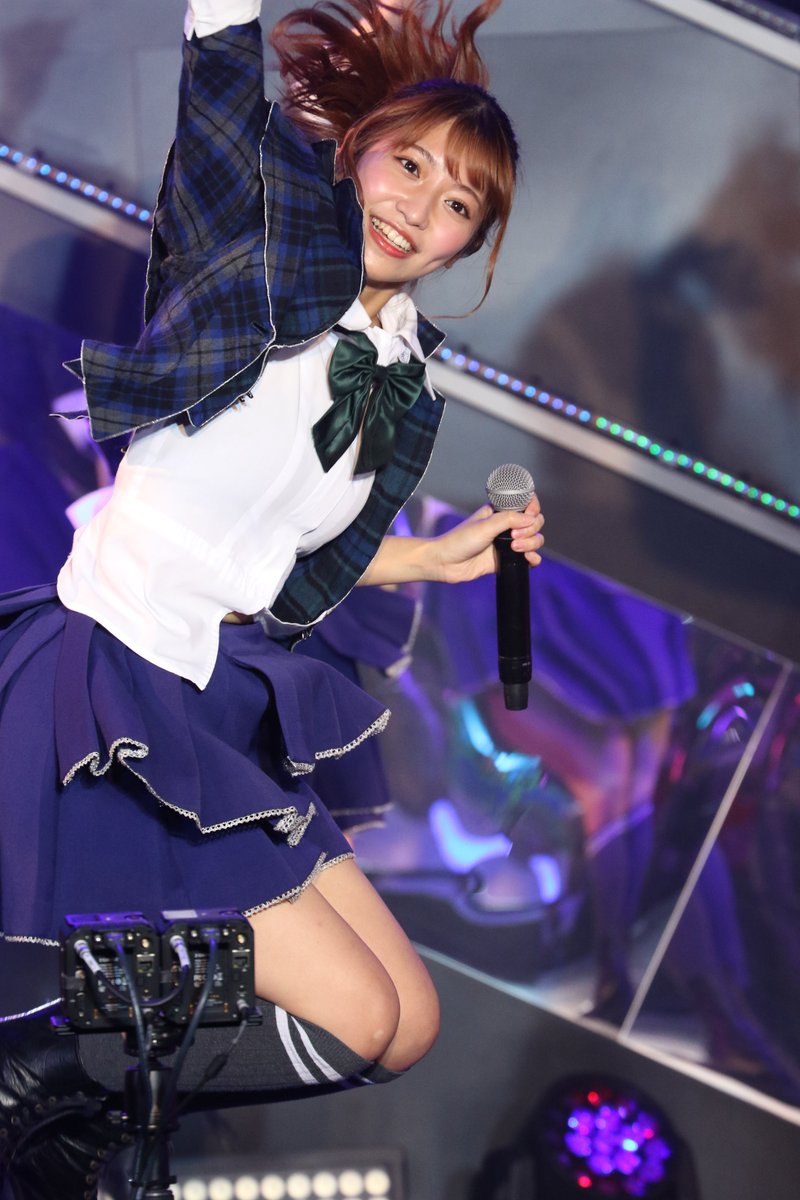 山下エミリー（F）#HKT48 #チームT2 #手をつなぎながら公演千秋楽