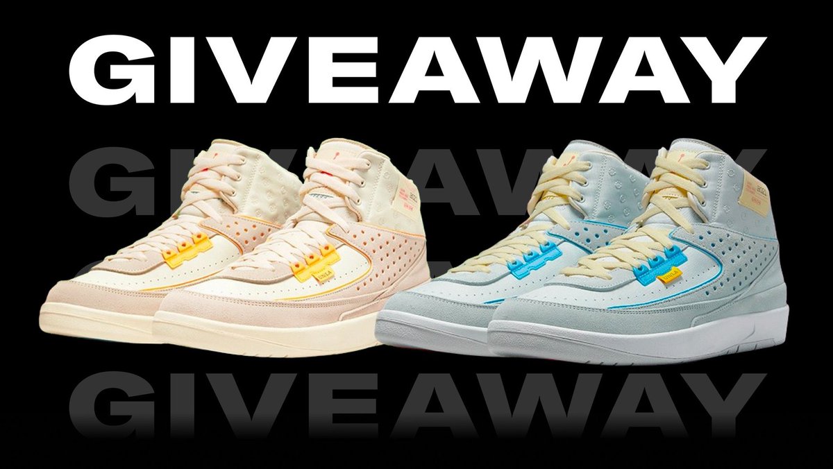 SURPRISE! 🎉🎉🎉 We've teamed up with @SoleRetriever to giveaway a FREE pair of Union Jordan 2's 🎁 📝 To Enter: 1️⃣ Retweet & Like 2️⃣ Tag a friend 3️⃣ Must be following @SoleRetriever + @TheSiteSupply Winner announced Sunday at 8pm EST. Good luck! 🍀