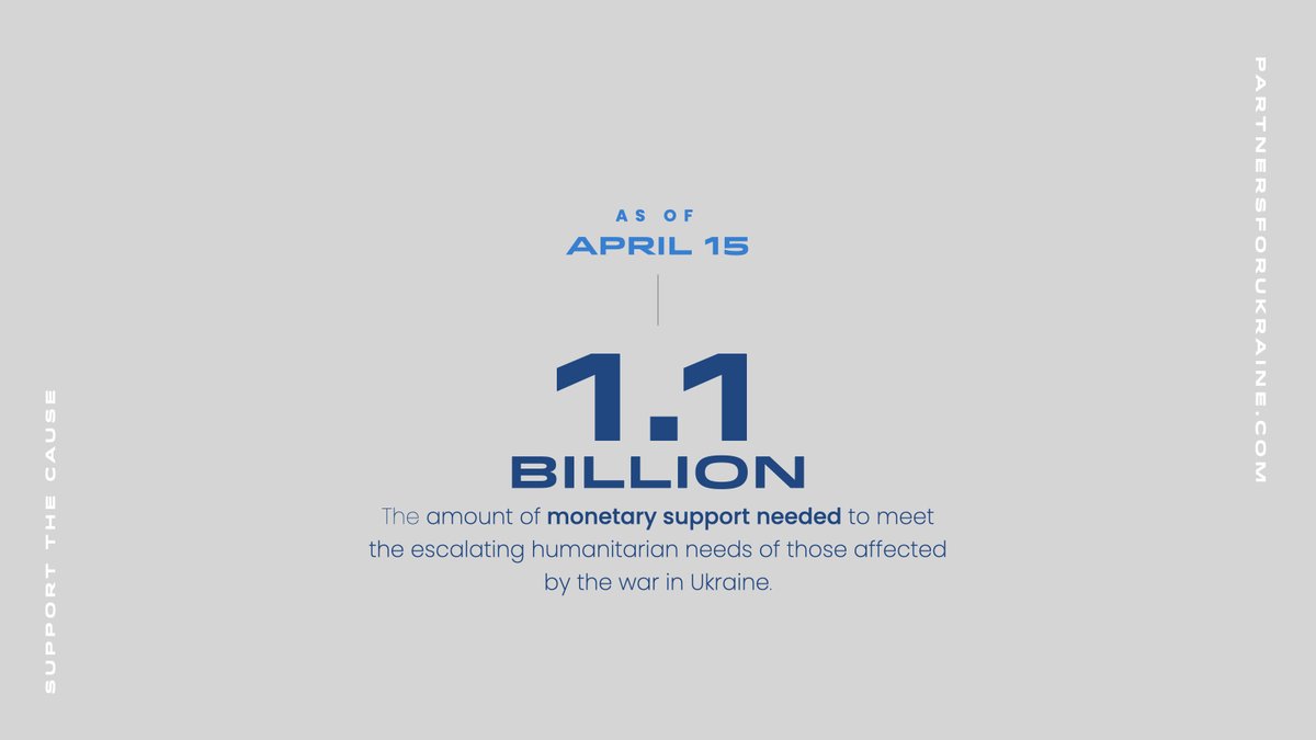 R&R partners (@rrpartners) on Twitter photo The UN reports over $1B in aid is needed to support the people of Ukraine over the next 3 months. Show your support as we team up with <a href="/WCKitchen/">World Central Kitchen</a> and donate today bit.ly/3KBp0Ix The UN reports over $1B in aid is needed to support the people of Ukraine over the next 3 months. Show your support as we team up with <a href="/WCKitchen/">World Central Kitchen</a> and donate today bit.ly/3KBp0Ix