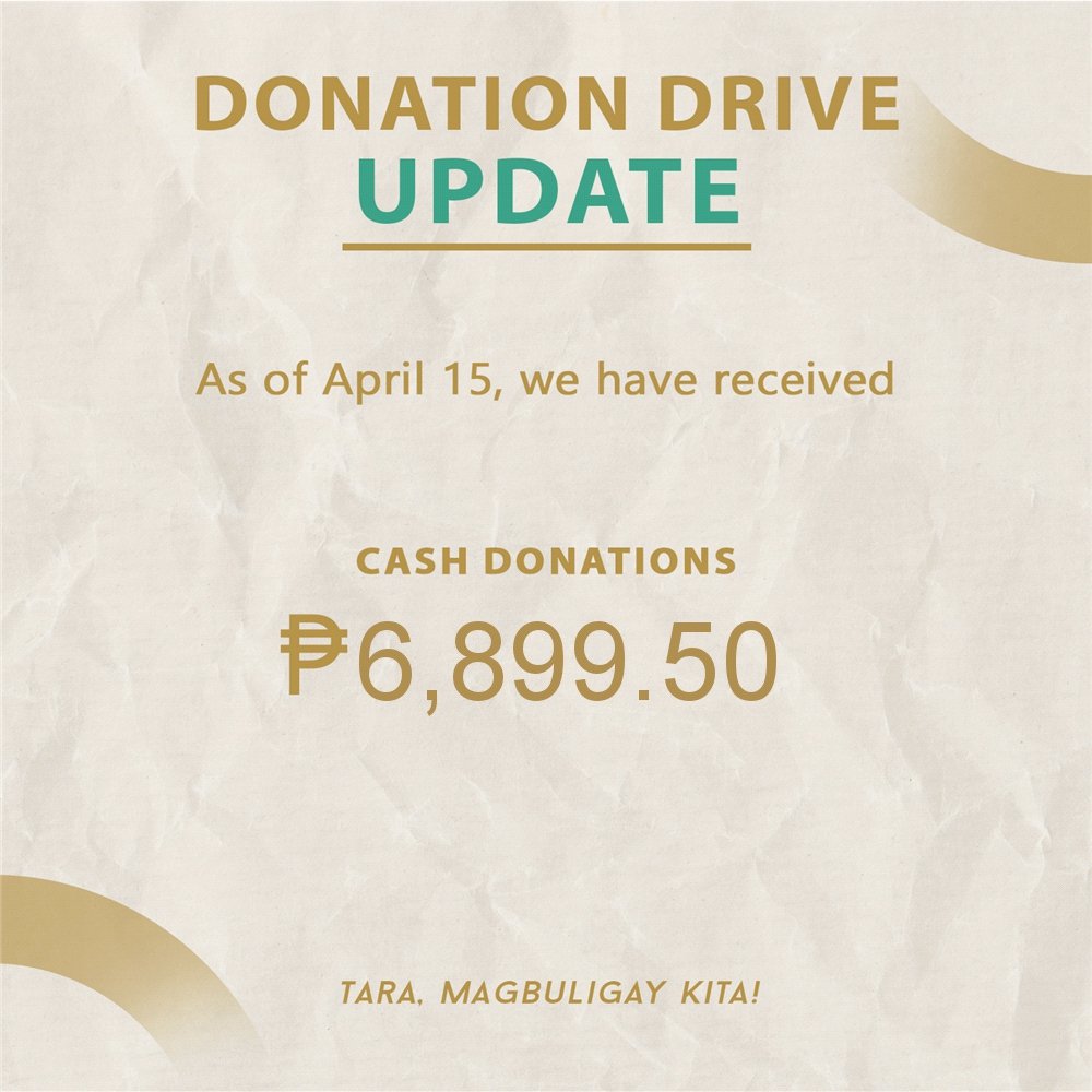 inhalejandro's tweet photo. As of April 15, 2022, 11:30 PM, we have already accumulated โฑ6,899.50 worth of money ! We're still accepting donations!
#AbuyogNeedsHelp #LeyteNeedsHelp #PrayForLeyte #LeyteCallForHelp #RescuePH #AgatonPH https://t.co/QKh54V4T9B