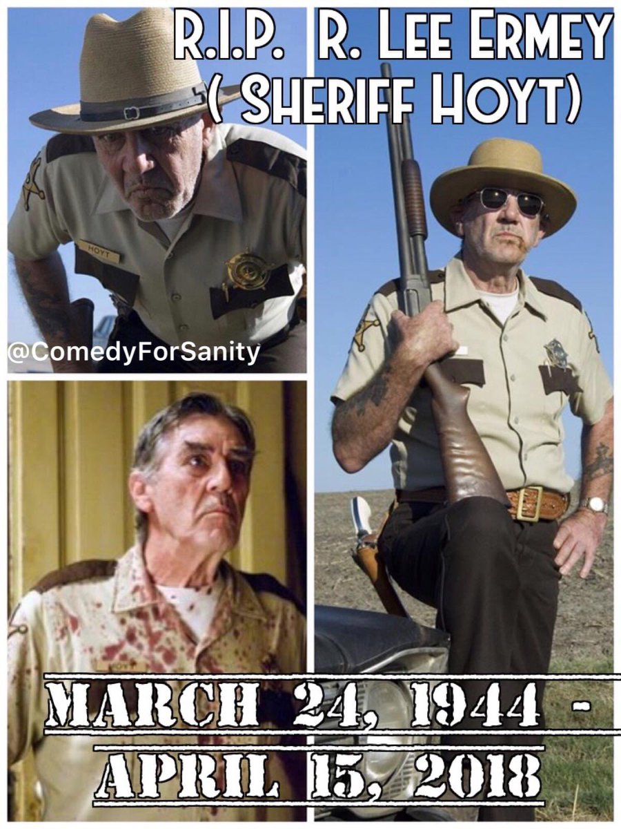#sheriffhoyt #texaschainsawmassacre #horrormovies #horrorcommunity #horrorfamily #marinecorps #respect #rleeermey #GoneButWillNeverBeForgotten