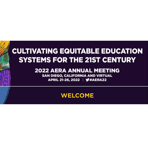 The 2022 Annual Meeting of the American Educational Research Association (AERA) will take place April 21 - April 26, in San Diego, CA. 
.
Visit aera.net/Events-Meeting… to find more information!
.
#education #annualmeeting #conference #virtualconference #AERA22 #research