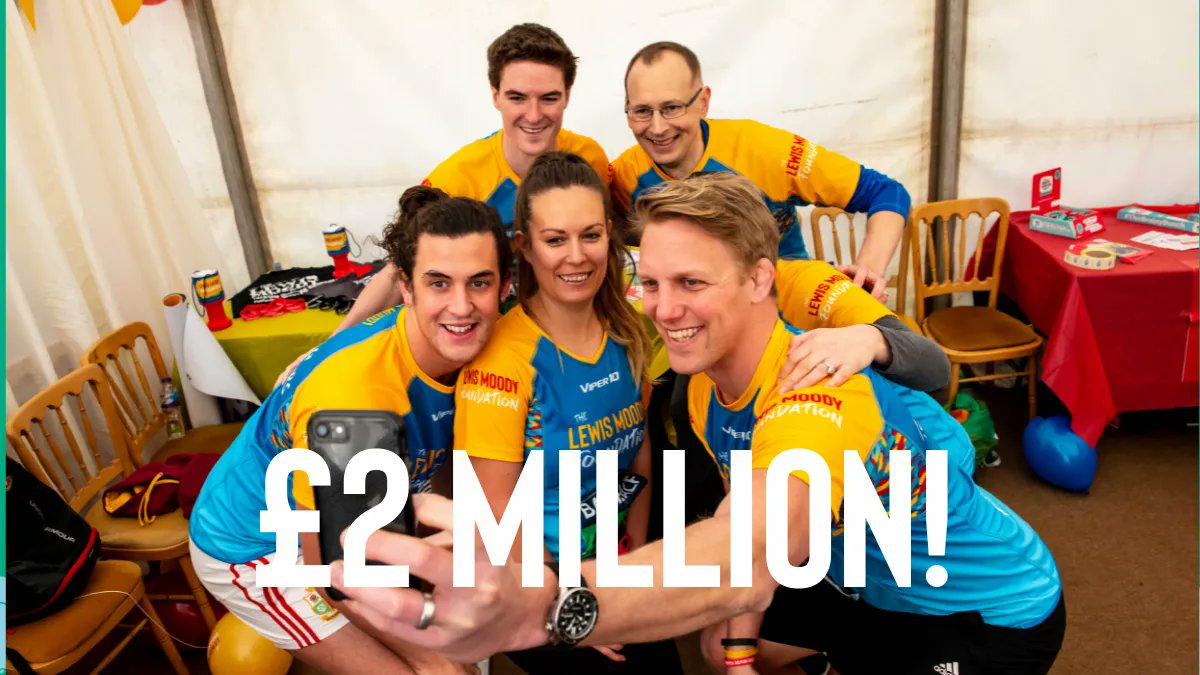 📢 £2 million 📢 We couldn't be prouder! Since our inception in 2014, with the help, love and support of our community, we have raised £2m for research and support alongside @BrainTumourOrg Still lots to do, but what an achievement! #braintumour