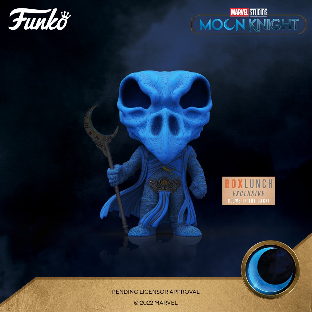 Embrace the chaos with Marvel Studios’ Moon Knight – Khonshu and Layla! Pre-orders will be available today across a variety of retailers! bit.ly/3M5CJbp #MarvelMustHaves #Funko #FunkoPop #Marvel #MoonKnight