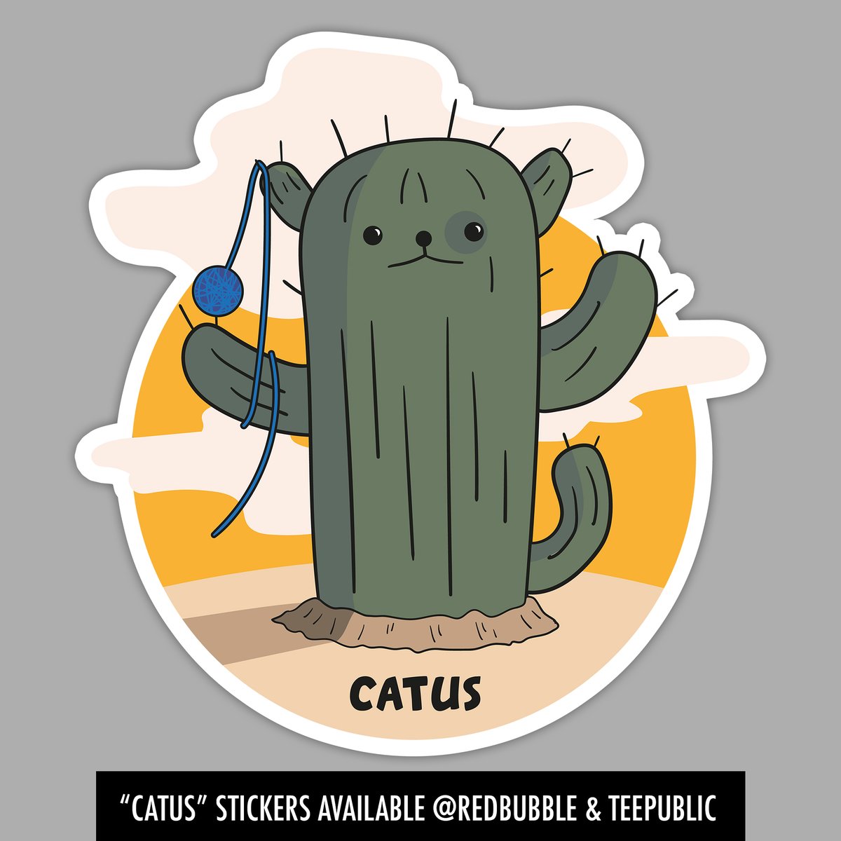 illuville's tweet photo. The Catus, also available on stickers and magnets. Perfect for decorating the fridge, laptop or your car 😁
Get yours @ https://t.co/X5o2nuqZn9
#stickers #magnets #cutecat #printdesign #redbubble #teepublic #cute #cat https://t.co/OdslRdvTdC
