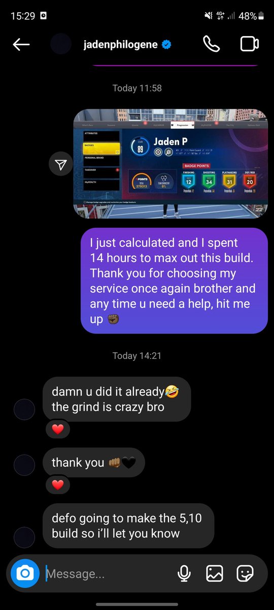 ⚡FENK 2K SERVICES 

Professional Football players trust Professional 2K SERVICES ✊🏿

🎮Customer: <a href="/JadenPhilogene/">Magi</a> - <a href="/stokecity/">Stoke City FC</a> PLAYER

Service: 2 BUILDS ( 14 HOURS / 18 HOURS)

NO BOOSTING, every service is done OFFLINE and there is 0 chance of the ban👌

📩 DM for more info