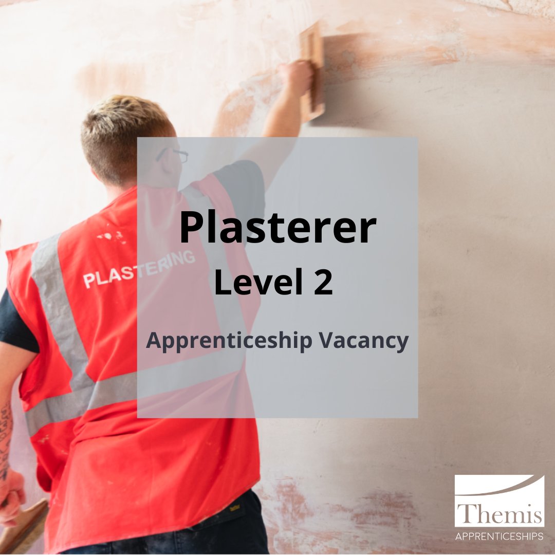 Looking for an apprenticeship in Plastering? 
An exciting opportunity to become a Level 2 Plasterer with Sustainable Contracts

Wage - £200 per week

Hours - 37.5

Location - Blackburn. 👉 burnley.ac.uk/themis-home/ap…