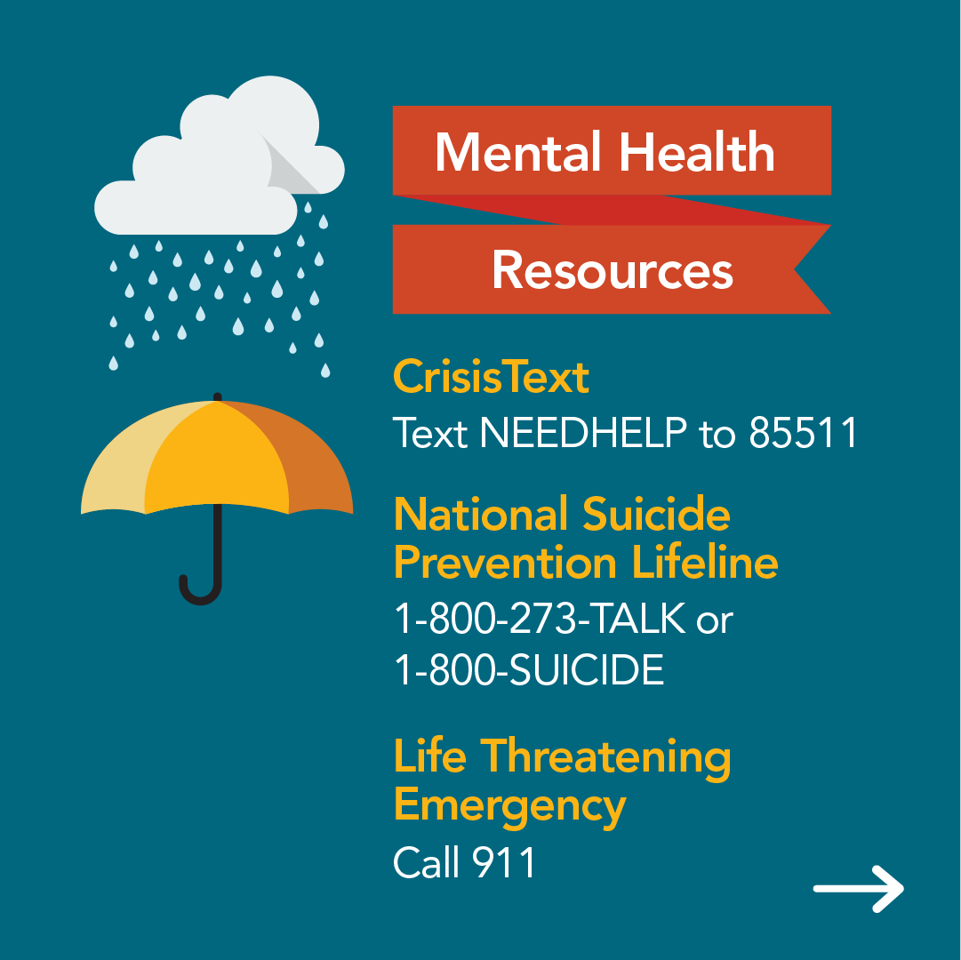 fcpsnews's tweet photo. A reminder for our students as we get closer to the end of the year: It’s okay to ask for help. If you're worried about yourself or a friend, reach out to a trusted adult, like a parent, coach or counselor. 

You can also use the resources below if you're struggling.

Be well.❤️ https://t.co/sJMQCA0otA