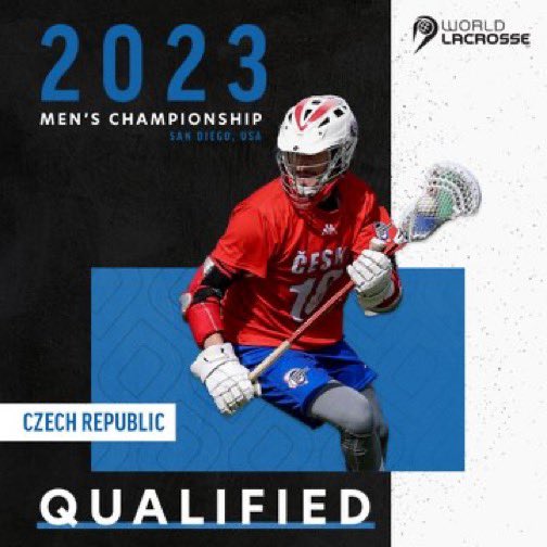 jakemalasek's tweet photo. This week, I’ve been in Poland playing for the Czech National Lacrosse Team.
Happy to announce that we went 4-0, finished #1 overall in our group and qualified for the 2023 World Championships in San Diego!
Thank you to all who watched and supported!
🇨🇿🇨🇿🇨🇿 https://t.co/6NhKLjOIYy