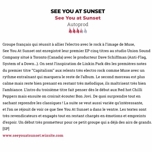 SEE YOU AT SUNSET tweet media