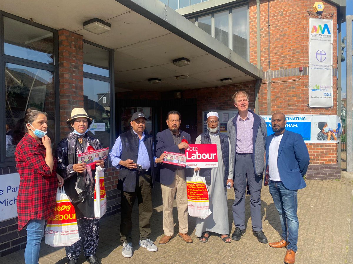 Thank you @stephenctimms for joining us again on the doorstep, your support is so valuable. It is amazing how many residents have amazing stories about how Stephen and Labour have supported them. #VoteLabourMay5th