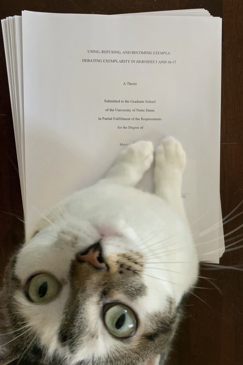 Thesis officially submitted, defended, and approved by feline reviewer