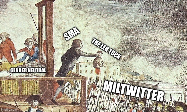 PeteCaragher's tweet image. #culture #armyacft #miltwitter #mobrules #democracy #legtucknation #Censorship #military #USArmy #usarmyreserve #nationalguard #frenchrevolution #departmentofdefense