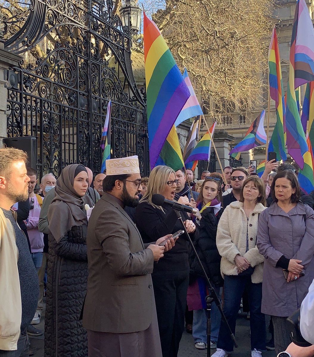 A moment which captures a new and inclusive Ireland, challenging racism and anti Muslim sentiment.