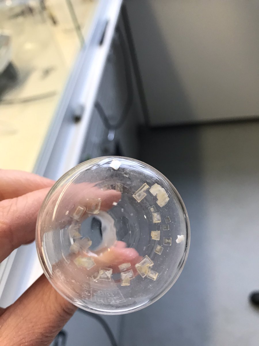 My experience of #abandonolysis! 
#RealTimeChem