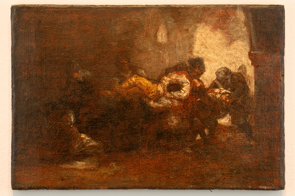 Quantarts's tweet image. Francisco de Goya y Lucientes, painted in oil on
canvas, "Traslado de heridos" between 1808 and 1814.
Now a unique piece in this NFTs collection which will be
released on June 30, 2022 at a price of 400USDT on
whitelist.

#NFT #nftcommunity #nftdrop 
#nftcollectibles  #Goya