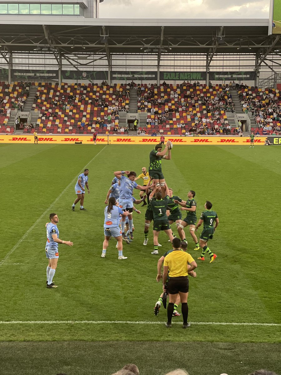 Good first half <a href="/londonirish/">London Irish</a>