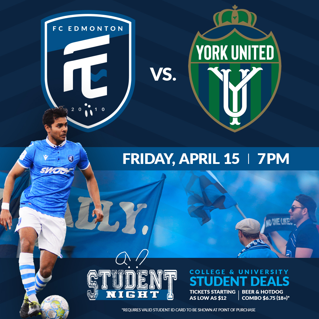 City of Edmonton on Twitter ". FCEdmontonNow takes on York United at