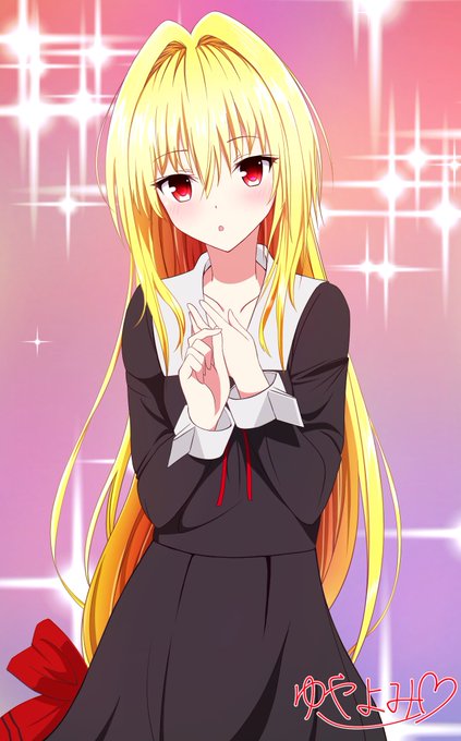 #かぐや様 
#金色の闇

ヤミちゃん かぐや様コスプレ完成～(*'▽`*) 