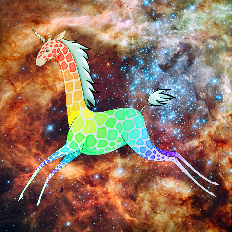 Giant Unicorn Giraffe by <a href="/carophant/">Lina</a> 
📷: Adapted from NASA, ESA, and F. Paresce (INAF-IASF, Bologna, Italy), R. O’Connell (University of Virginia, Charlottesville), and the Wide Field Camera 3 Science Oversight Committee and pngwing.com/en/free-png-th…

astrobites.org/2022/03/25/gir…