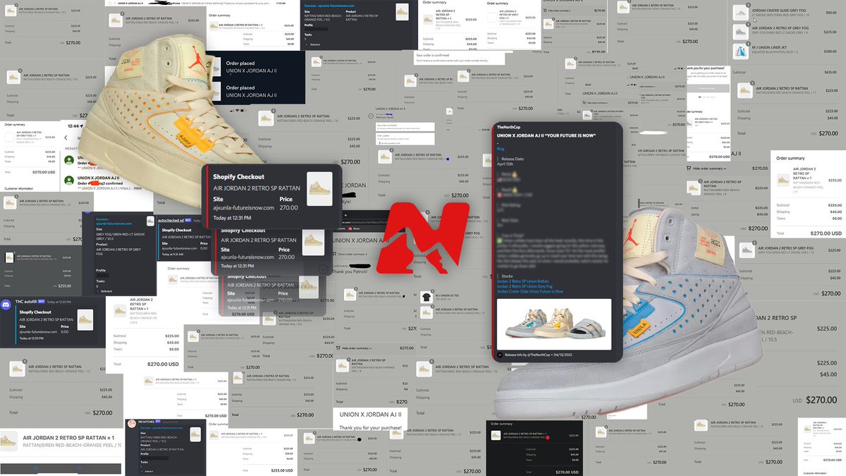 🤑Release Destroyed 💣

Members cooked up this release with our:
✅Release Guides
🤖Bot Setups &amp; Tips
⚒️Desktop &amp; Mobile Autofill (100+ checkouts)
🤝Quick pings &amp; info
📢Drop day voice session

TheNorthCop members continue to cook out every release 📈

Want in? ❤️🔂