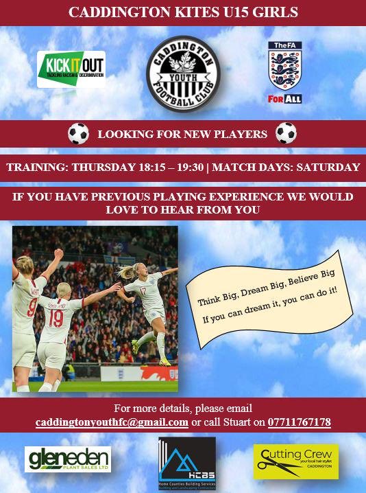 Caddington F.C (@caddingtonfcsun) on Twitter photo 