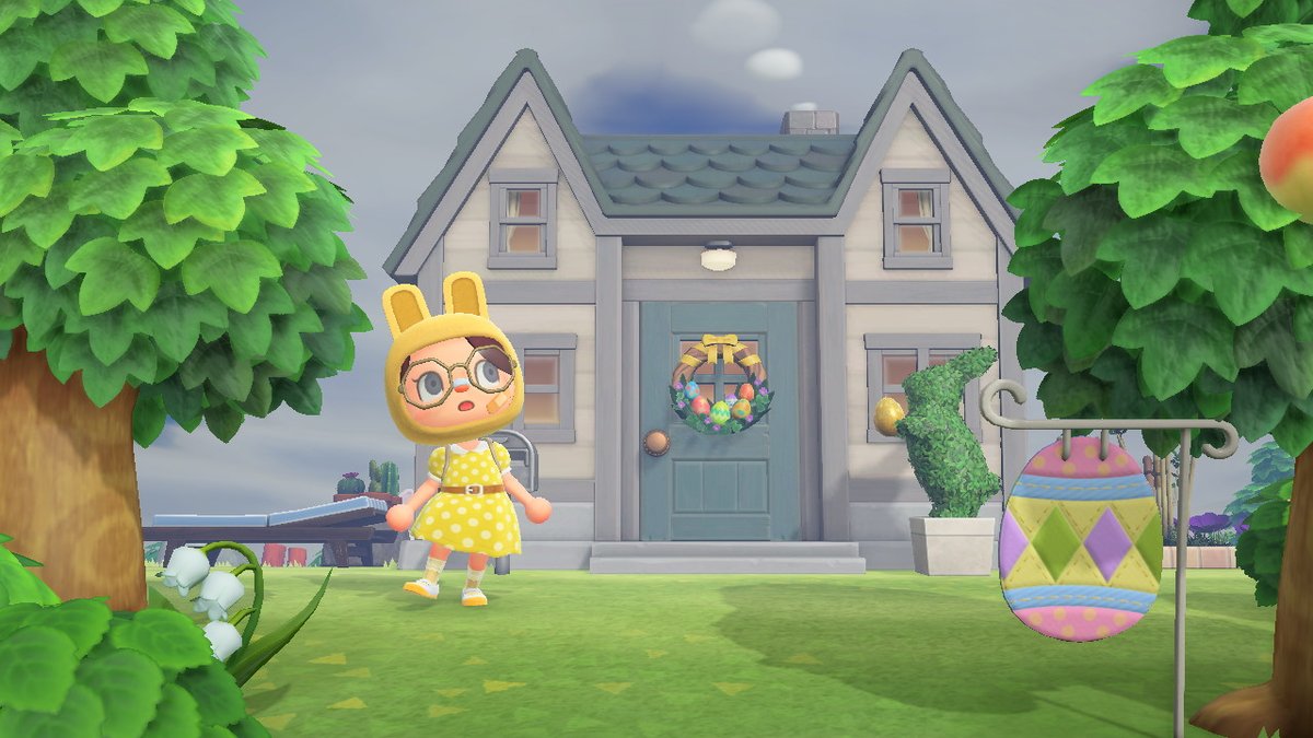 AC_Juniper's tweet photo. ready for bunny day  #AnimalCrossing #ACNH #NintendoSwitch https://t.co/9ZJoxLvifD