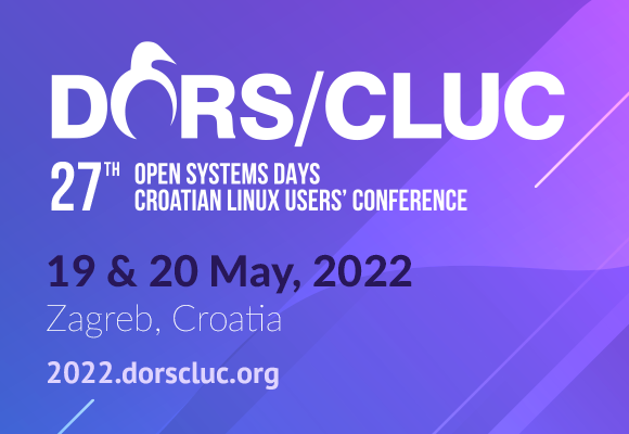 Our golden sponsor, Nimium.hr will share their extensive #Kubernetes experience. Check out their website, and be sure to meet them at our #opensource and #linux 2022.dorscluc.org #conference