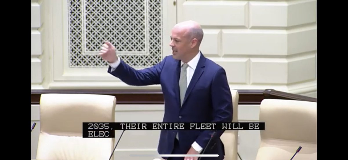 The climate crisis demands transformative change. That’s why my proposal to set a date certain for when all new vehicles in MA must be electric is critical, &amp; its part of the bill adopted by the @ma_senate. Watch my remarks here: youtu.be/xsSdtd65wEA