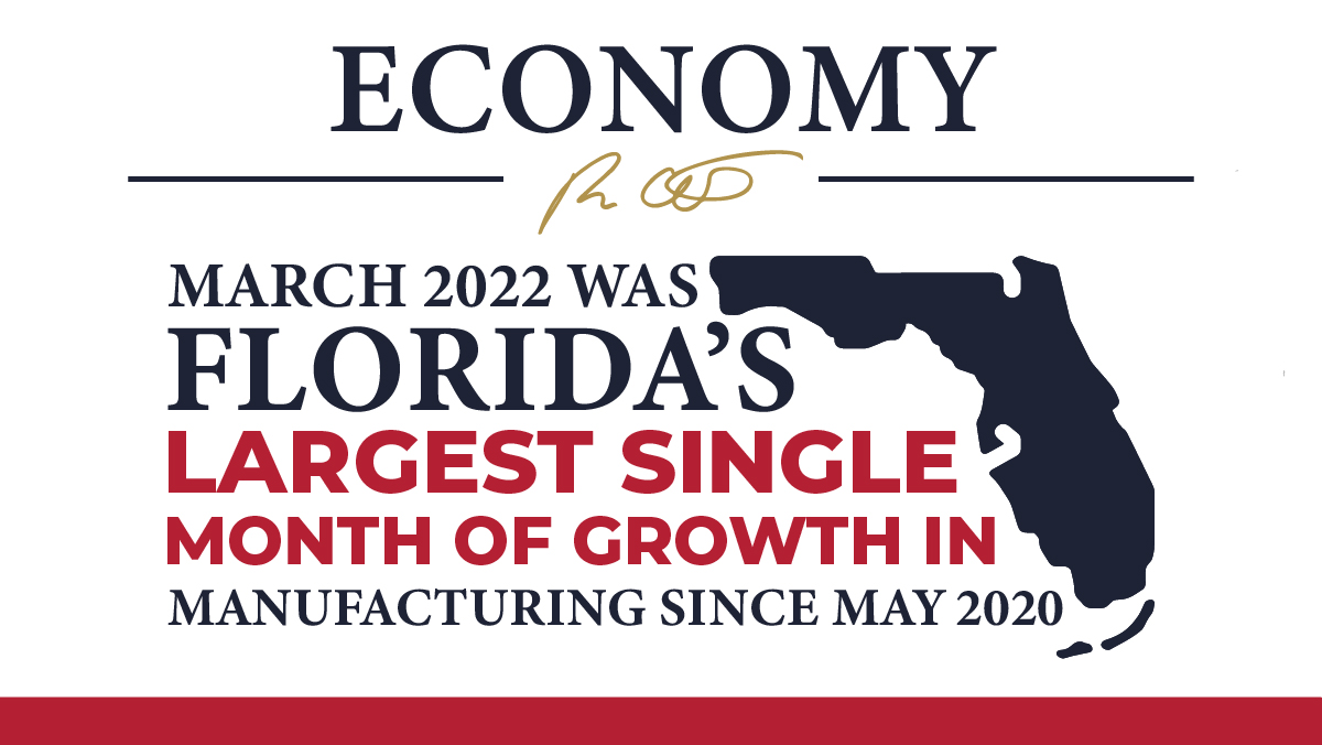 GovRonDeSantis's tweet photo. Made in America = Made in Florida https://t.co/SzvaKyA8BE