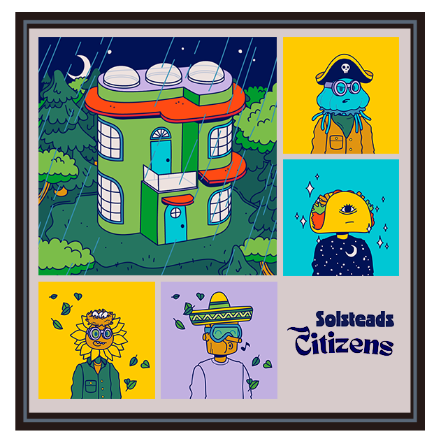 Another step closer to our goal of creating a diverse and sustainable metaverse real-estate and marketing agency! 

We're thrilled to join the <a href="/SolsteadsNFT/">Solsteads & Citizens</a>  community and be part of <a href="/SolportTom/">Tom</a> vision. 

The future of web3 is built together! 
Citizens and LAPES uniting 🔥