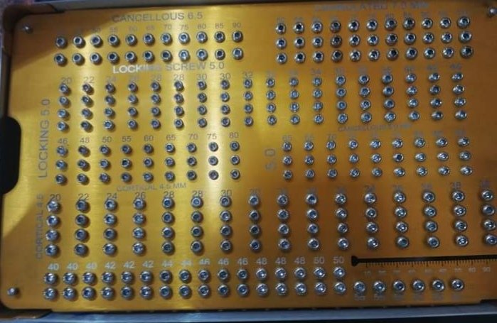 Retasmedical's tweet photo. RETAS MEDICAL INT.
6.5 mm 5.0mm 4.5mm Locking Cancellous Screw is used as a placement screw to fix a bone plate in metaphyseal and epiphyseal regions of large bones.
https://t.co/B7SaAGxbK4 https://t.co/7o63eacczI