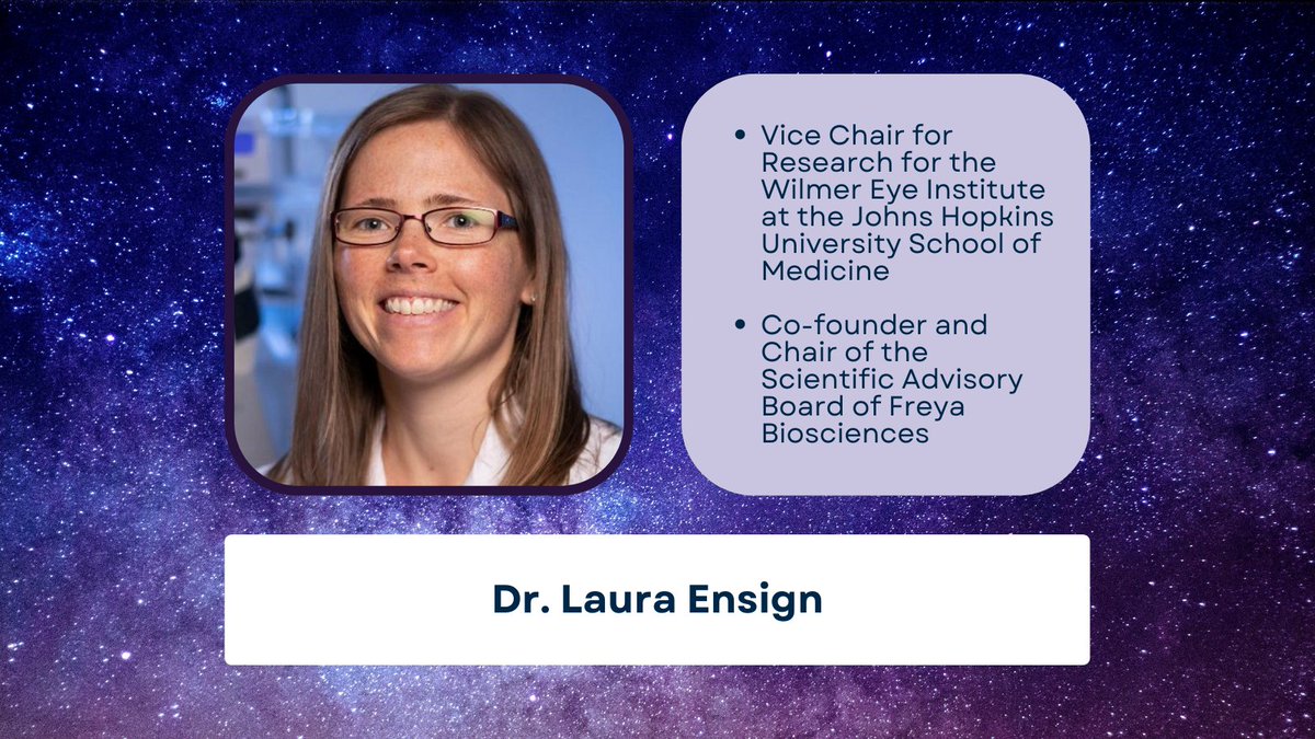 🚨TODAY🚨 is the #WomenInSTEMSymposium! 🔬🧪Joining us is Dr. Laura Ensign for a fun panel session! Register now: forms.gle/iNKWbrc85W8ZAj…
