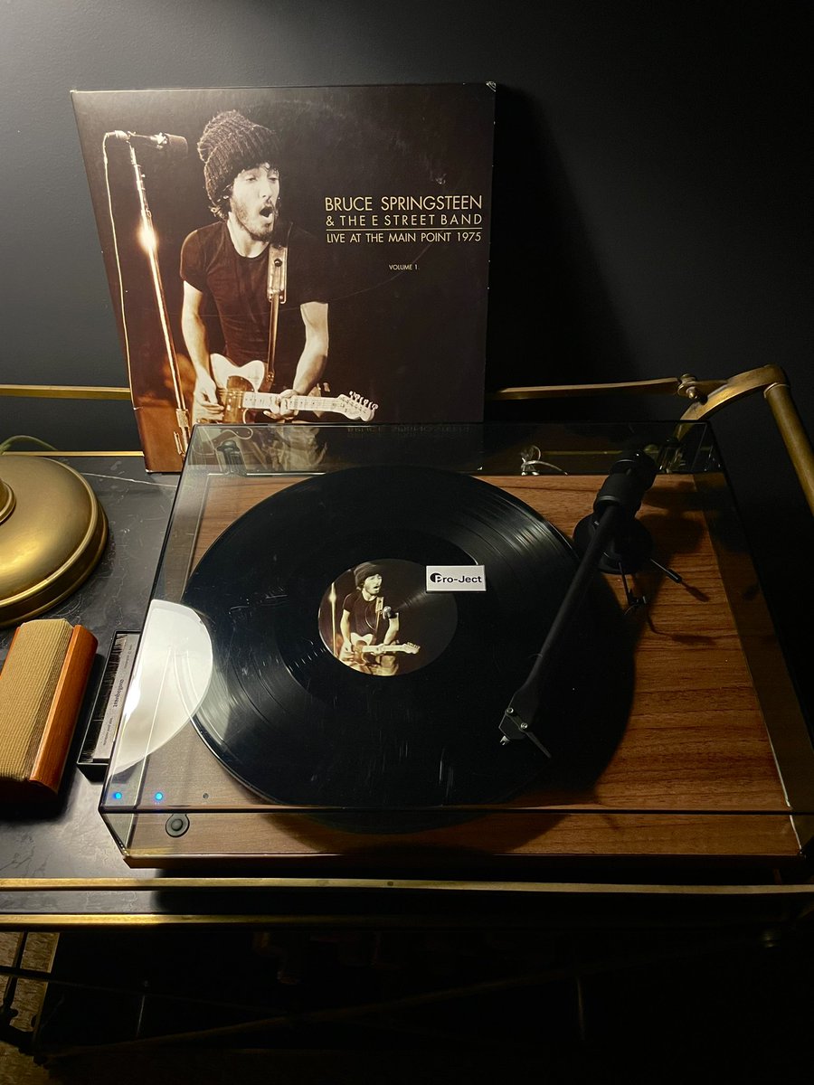 Record Store Day Eve with The Boss. <a href="/springsteen/">Bruce Springsteen</a> #RecordStoreDay2022
