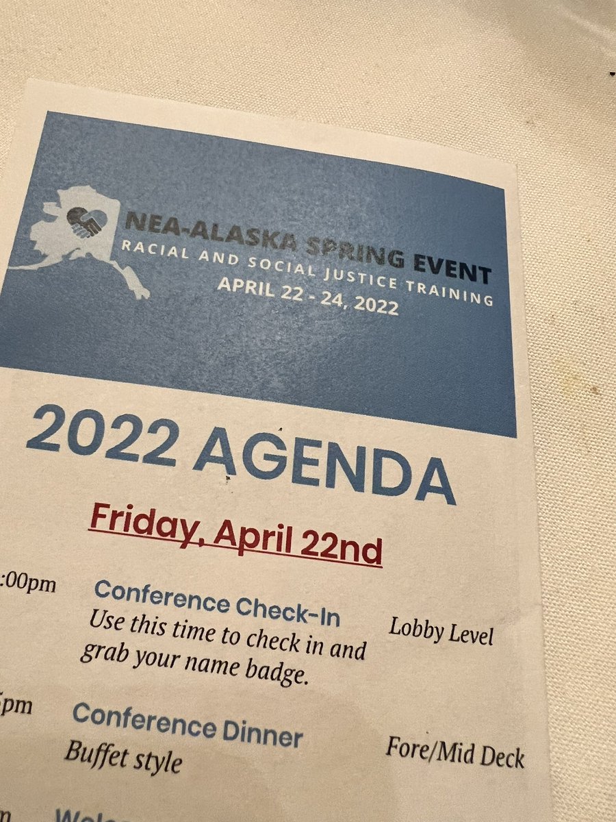 DoraLeland's tweet photo. Excited to be part of this important work. @NEAToday @NEAAlaska #SpringEvent22 https://t.co/Sy0vCkYwhj
