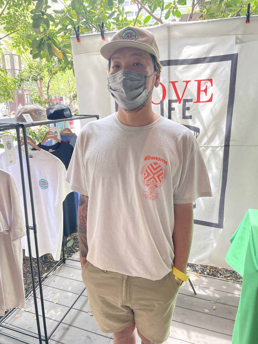 deviluse_com's tweet photo. 本日Mt Burritos 😈🔥
Collaboration T-shirtsとNu Burritos Merchも販売します！！ https://t.co/SsKOLAkdLS