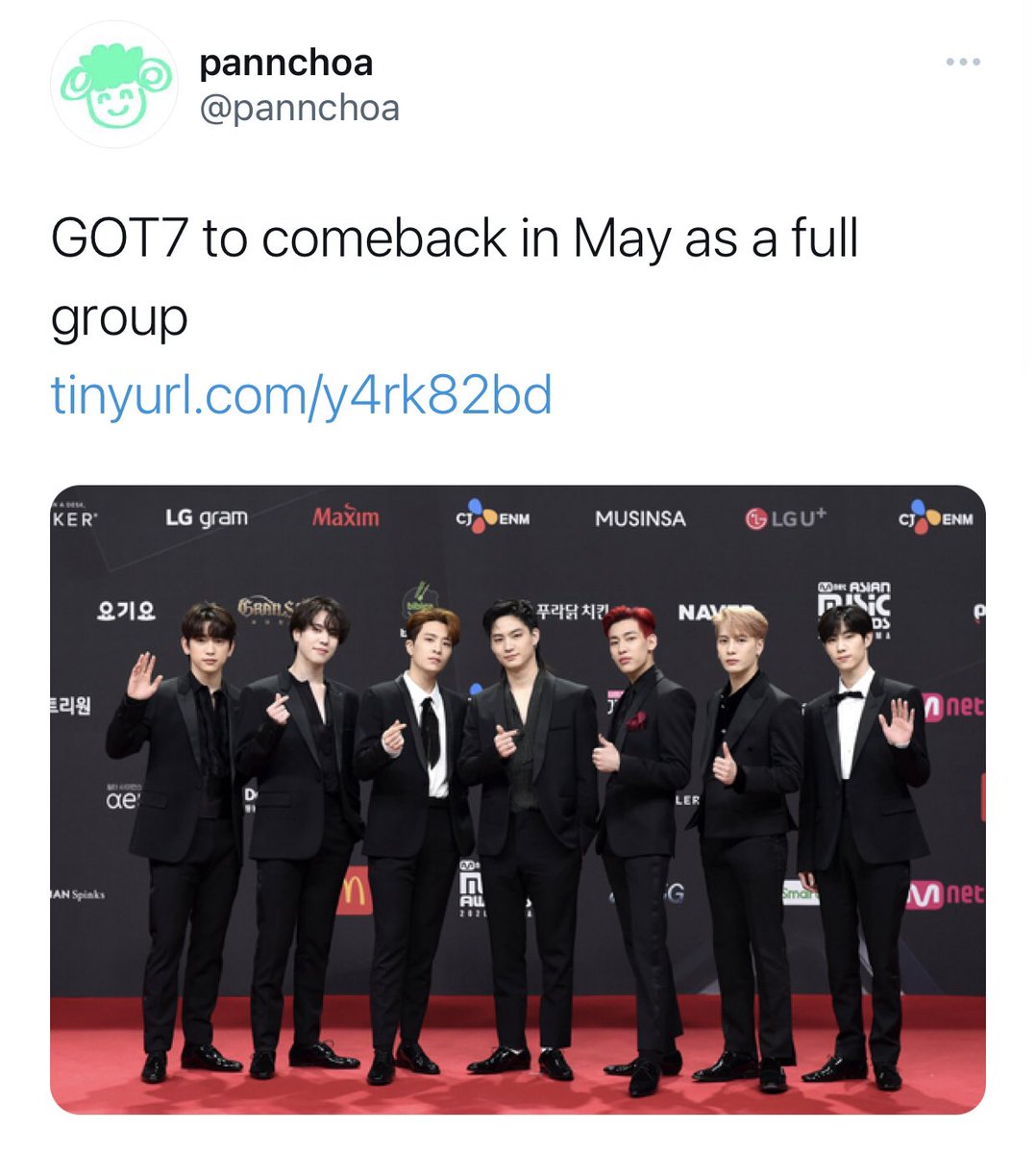 ahgastrophe's tweet photo. Ahgases i know we’re all hyped but stop liking and retweeting this. This is purely a waste of time. Make sure to read the article first. Anyways, seven or never. 🖤 https://t.co/c5c8viaiaL