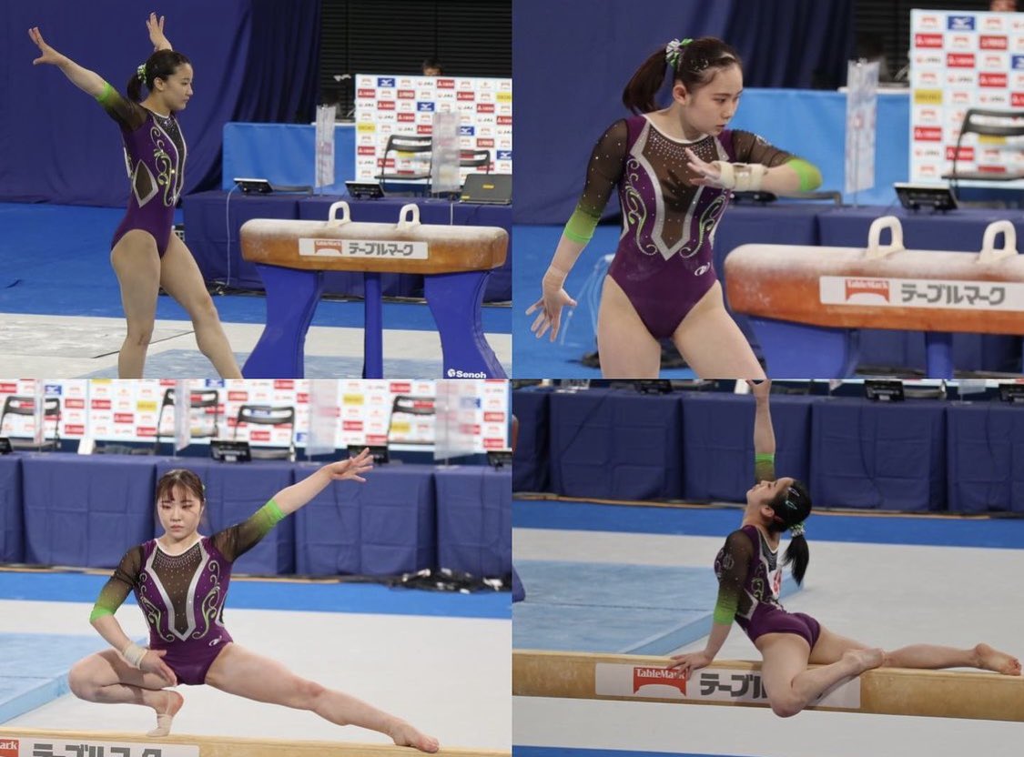 第76回全日本体操個人総合選手権】 女子予選では、見事4年の遠山亜理沙