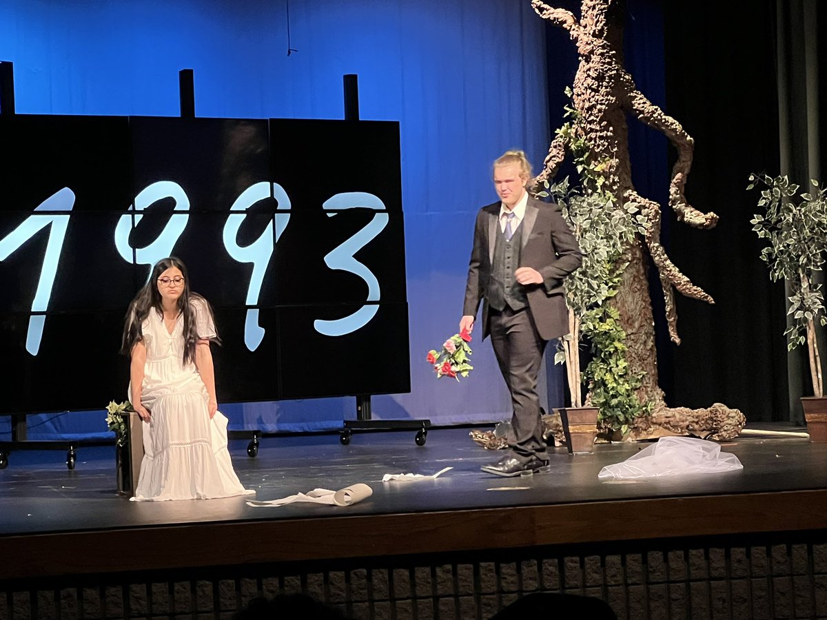 HHS_Activities's tweet photo. THROUGH THE AGES was Fantastic! Great Job HIGHLAND PLAYERS on your student written &amp; produced One Act! There is only one more chance to see it - Tomorrow night - 7PM! Tickets are $10 General and $5 for Students! See you there!! https://t.co/WRmw2IesMh