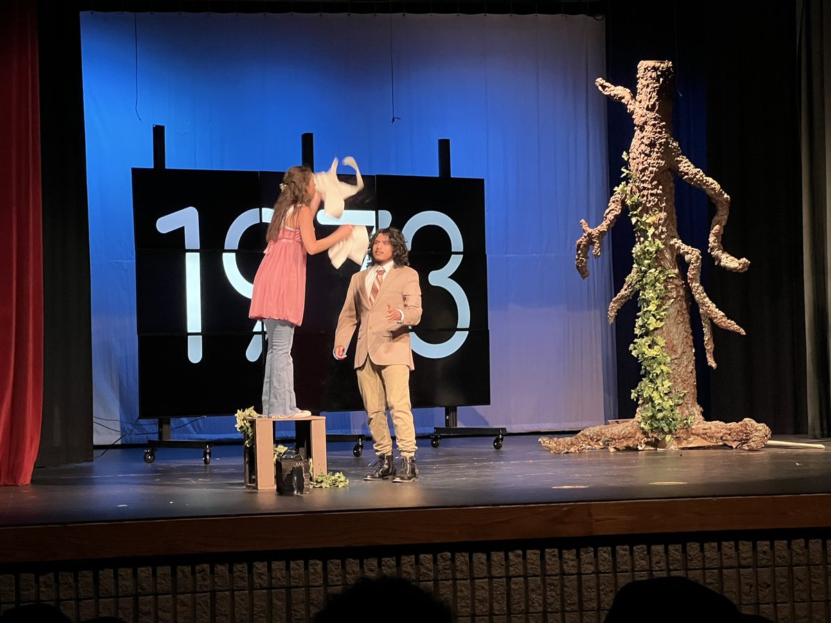 HHS_Activities's tweet photo. THROUGH THE AGES was Fantastic! Great Job HIGHLAND PLAYERS on your student written &amp; produced One Act! There is only one more chance to see it - Tomorrow night - 7PM! Tickets are $10 General and $5 for Students! See you there!! https://t.co/WRmw2IesMh