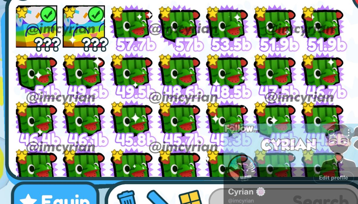 GIVEAWAY EXCLUSIVE PETS!
(Hippomelons) How to WIN? 💙🎉 FOLLOW,LIKE,RETWEET! Good Luck! #PetSimulatorX #Roblox