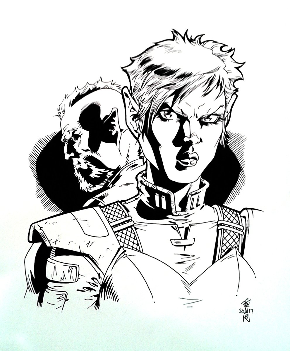 JasonJohnsonArt's tweet photo. A few old drawings of the @TheResistants crew from back in the day. #comicbooks #comicart #indiecomics @kjkaminski11 @BigBlueComics https://t.co/SEJTWWPwKV