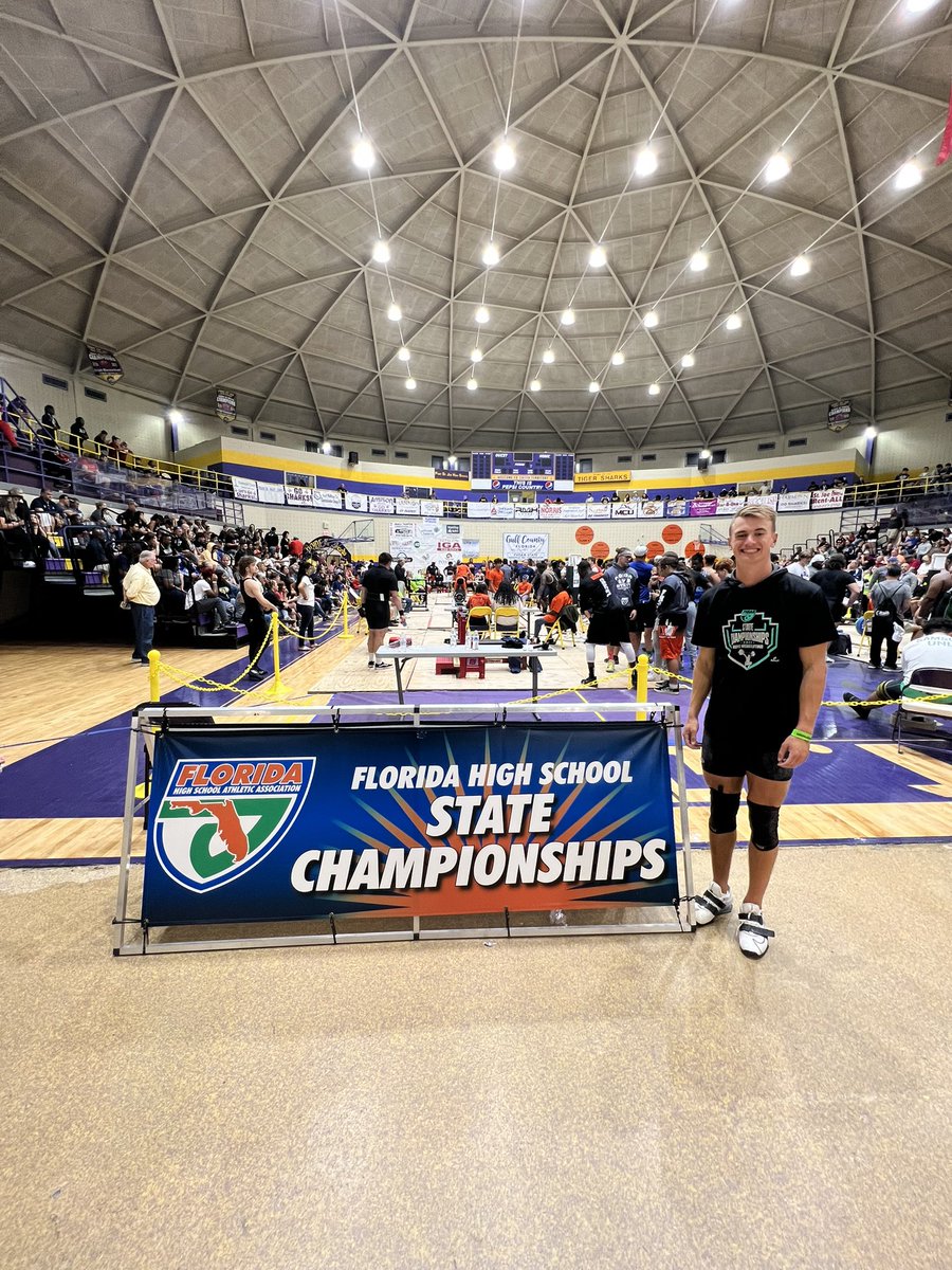 I set two major goals for myself this year: to qualify for state in weightlifting and track! Step #1 of my goal is complete and it took a ton of hard work to get here! Thank-you @Coach_Burch39 for the phenomenal season! More to come. . .  #UnfinishedBusiness