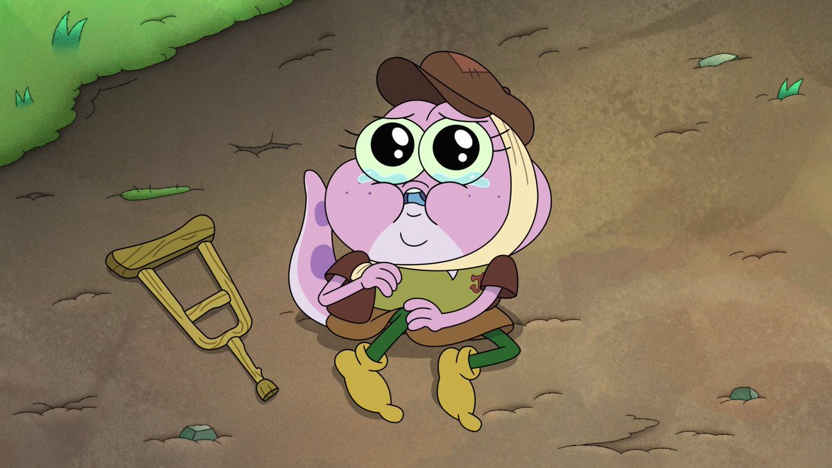 DTVANews's tweet photo. While on a recon mission, Anne and Sprig confront an old mentor.
#ArchieYates from @SearchlightPics's #JoJoRabbit & @20thCentury Studios #HomeSweetHomeAlone guest stars as adorable newt Jojo Potato.
#Amphibia https://t.co/ILJ2WmQsVw
