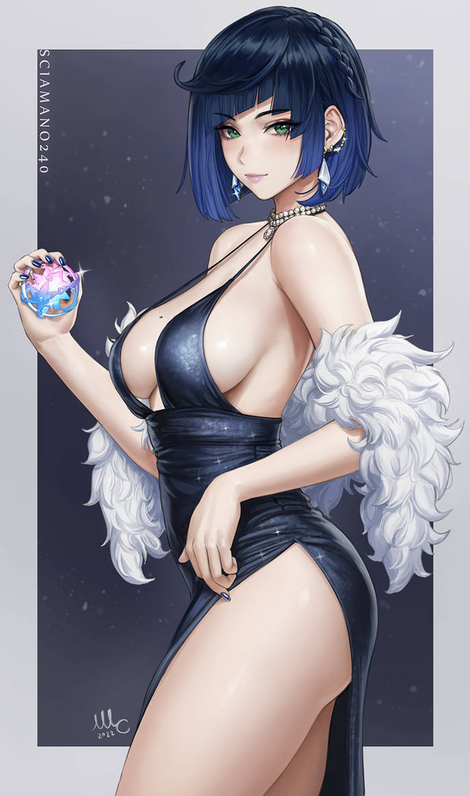 As a ghost, he often appears in various guises at the center of events and disappears before the storm has passed.

Yelan - Art by Sciamano 240 - DeviantArt

#genshinimpact #anime #genshin #genshinimpactfanar #art #Women #fanart #gamergirls  #yelangenshinimpact #yelanfanart