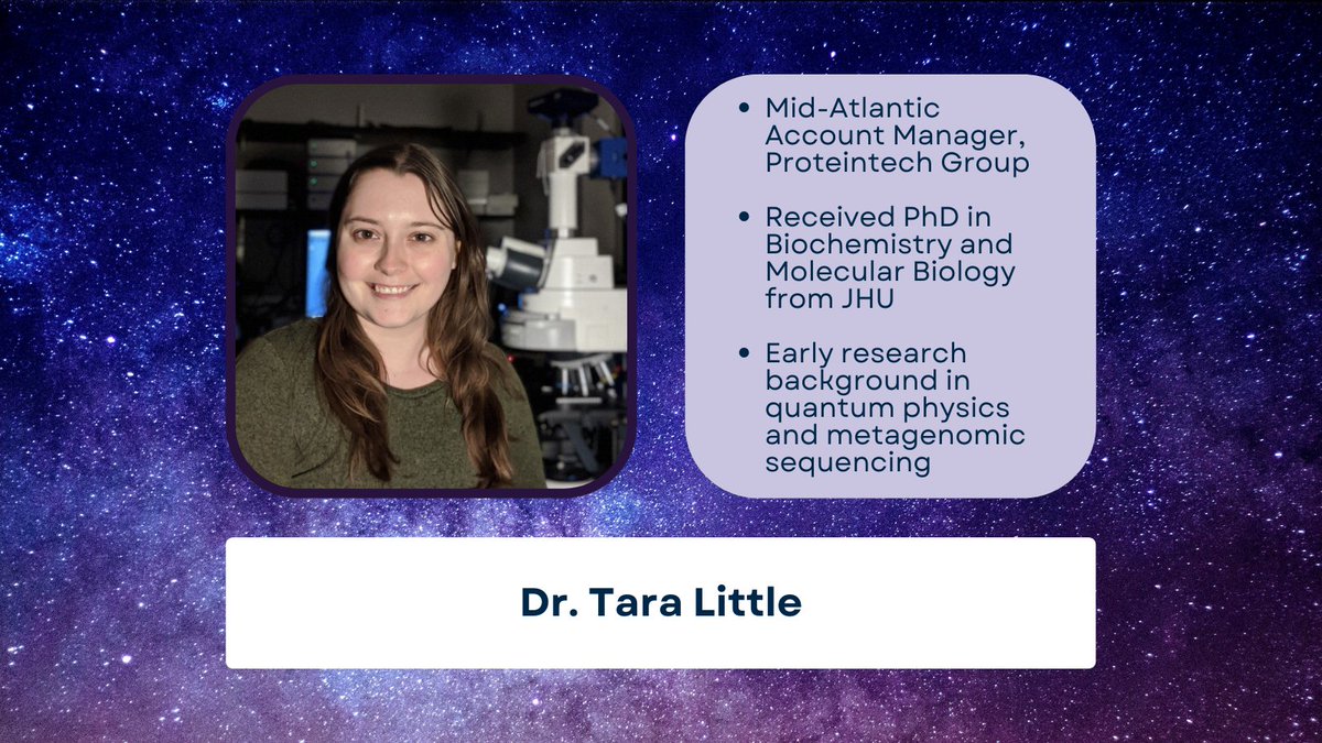 7️⃣ days until the #WomenInSTEMSymposium! 🔬🧪Joining us is Dr. Tara Little, who will be offering a resume building breakout session! Register now: forms.gle/iNKWbrc85W8ZAj…