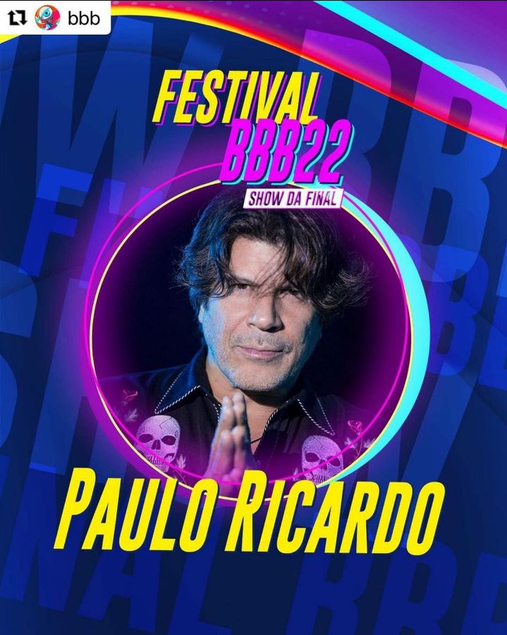 john_bitencourt's tweet photo. Pra quem curte Rock Nacional, uma excelente notícia: Terça-feira que vem, na final do BBB, terá show do @pauloricardo em alto astral e revoluções por minuto!!!! #Sensacional #VouAssistir #PauloRicardoNoBBB #PauloRicardoNaGlobo #BBB22 #Sucesso https://t.co/QVaO5WJSlj