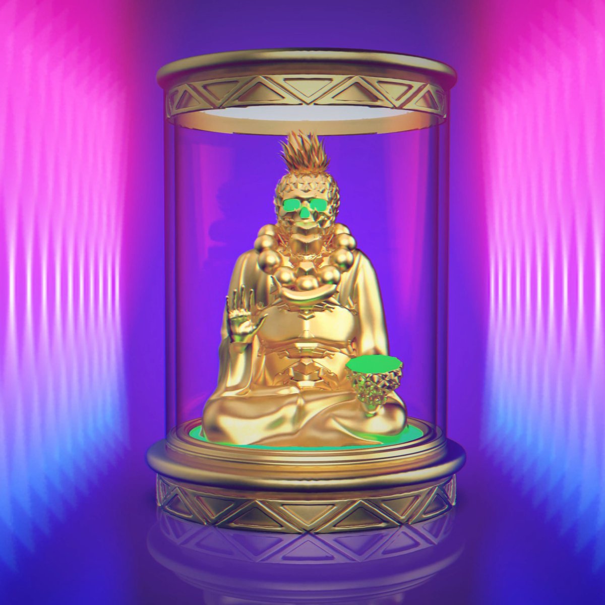 SecrtPineapple's tweet photo. The Pine Mudra is coming... https://t.co/rivsfqXgd6